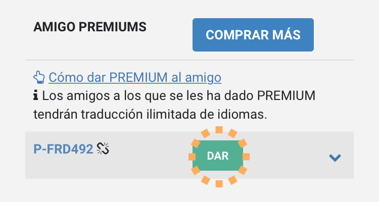 friend premium list